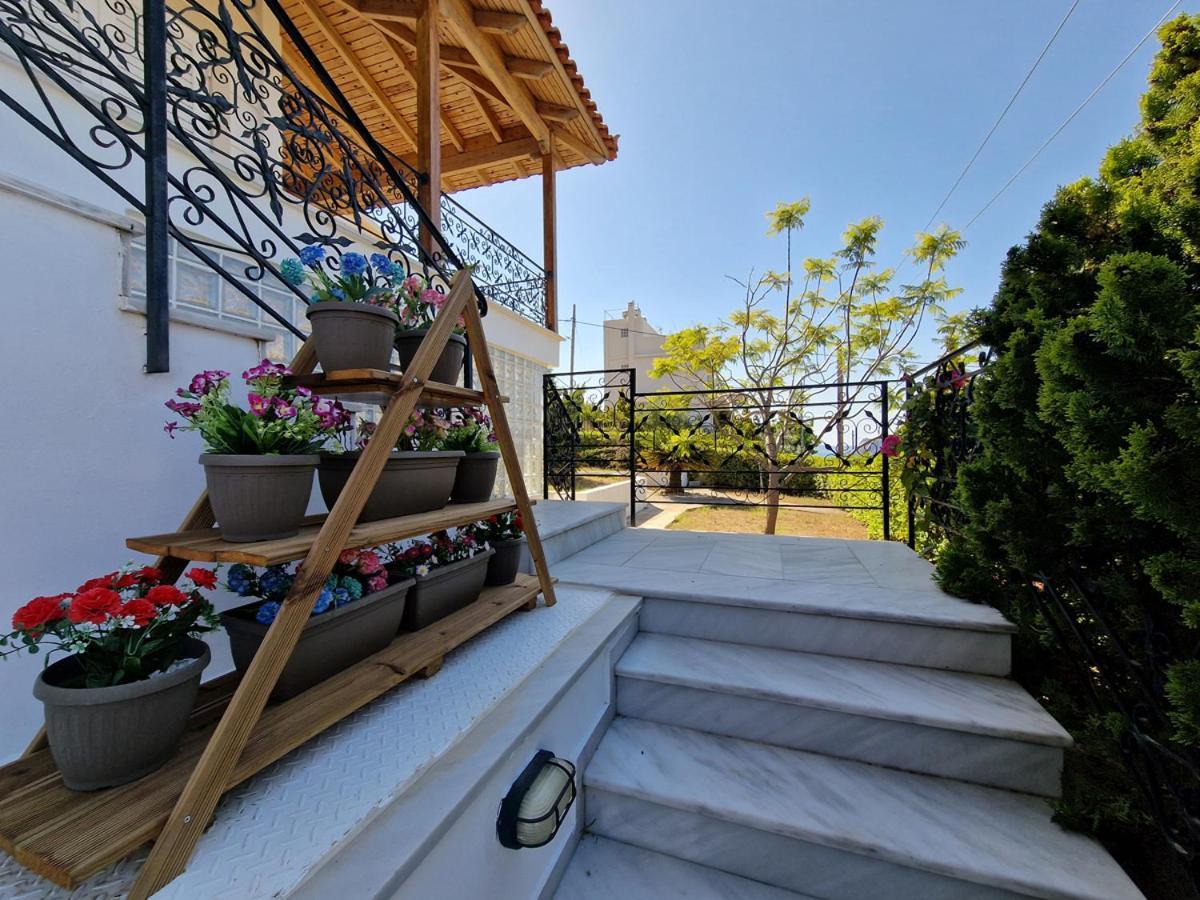 Villa Liana : Luxury Villa With Fantastic Sea View, Near Airport Pórto Ráfti Esterno foto