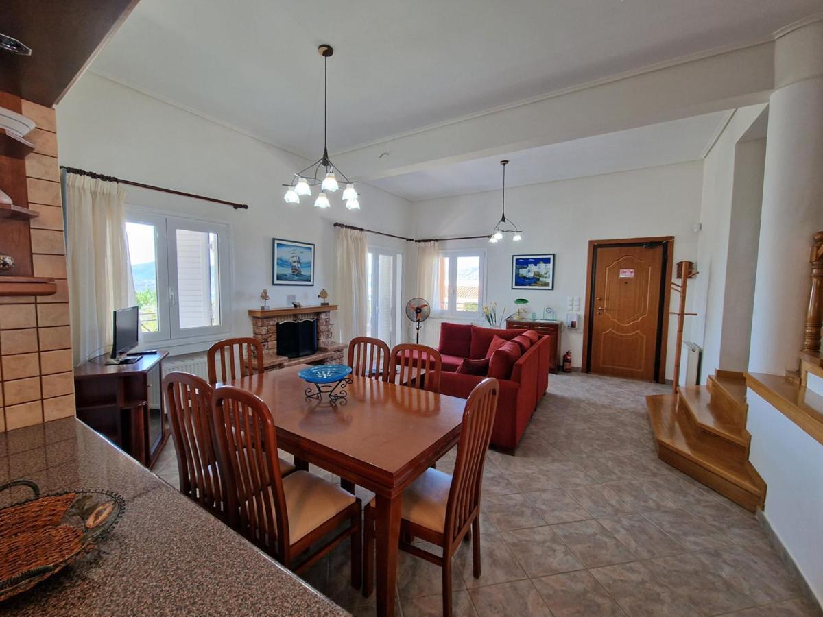 Villa Liana : Luxury Villa With Fantastic Sea View, Near Airport Pórto Ráfti Esterno foto