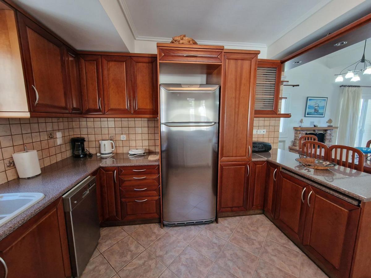 Villa Liana : Luxury Villa With Fantastic Sea View, Near Airport Pórto Ráfti Esterno foto