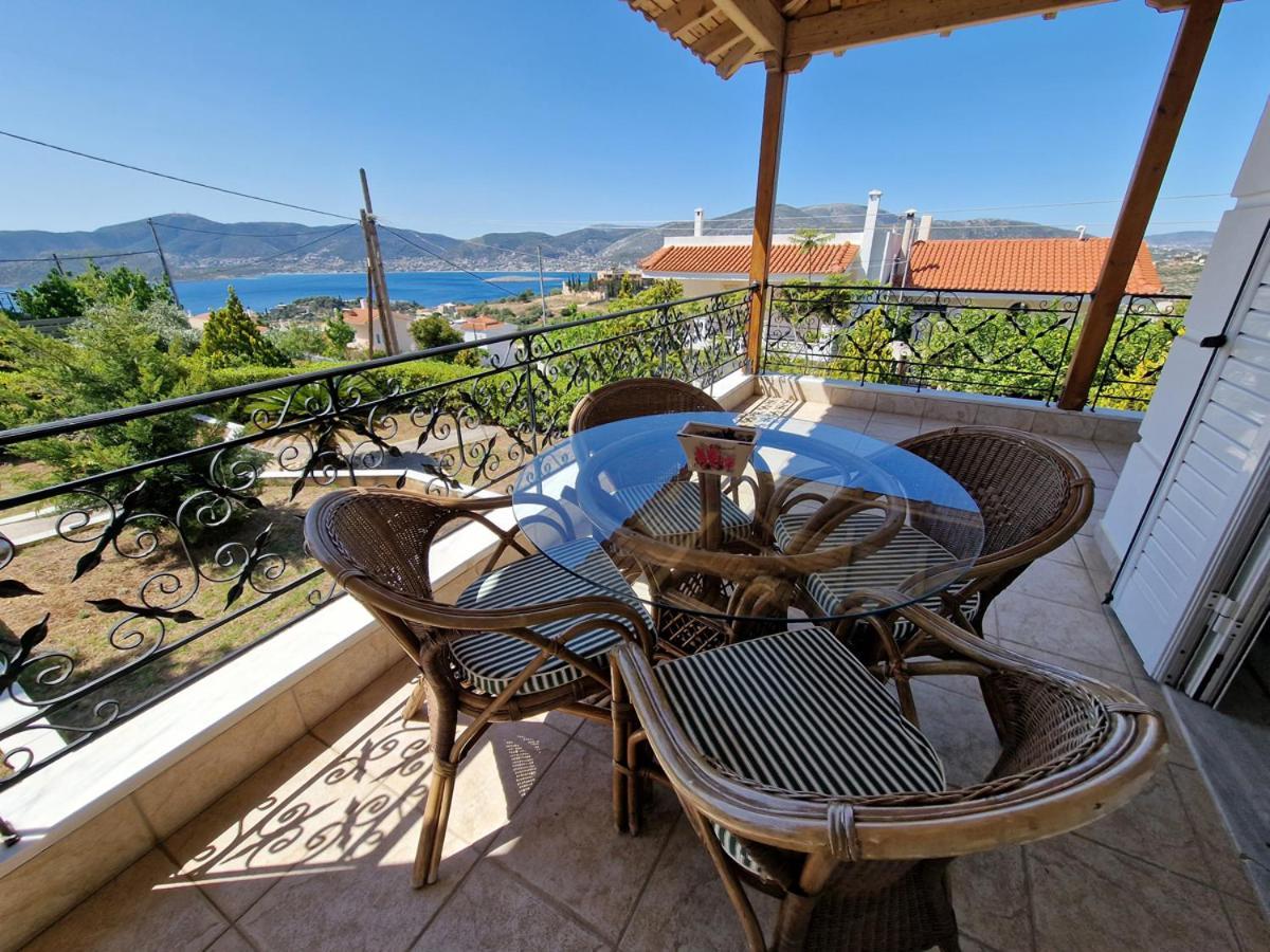 Villa Liana : Luxury Villa With Fantastic Sea View, Near Airport Pórto Ráfti Esterno foto