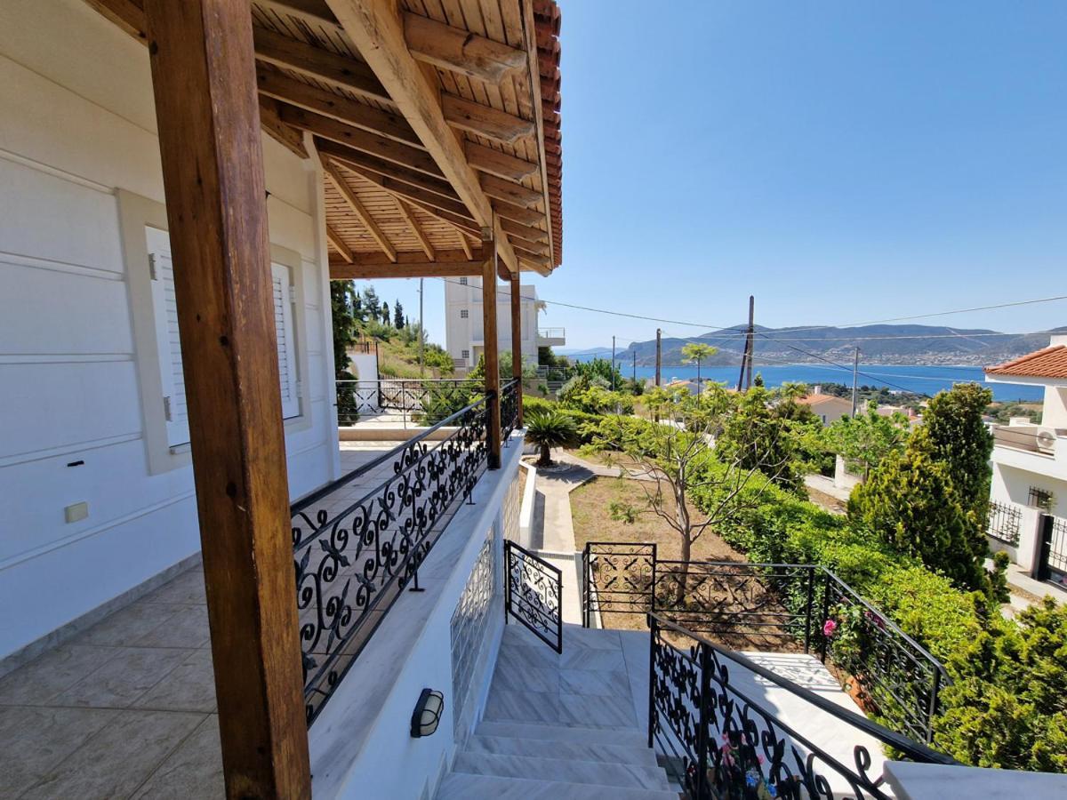 Villa Liana : Luxury Villa With Fantastic Sea View, Near Airport Pórto Ráfti Esterno foto