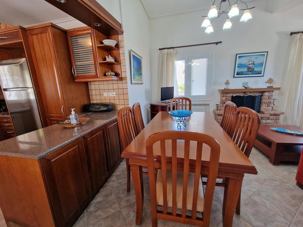 Villa Liana : Luxury Villa With Fantastic Sea View, Near Airport Pórto Ráfti Esterno foto