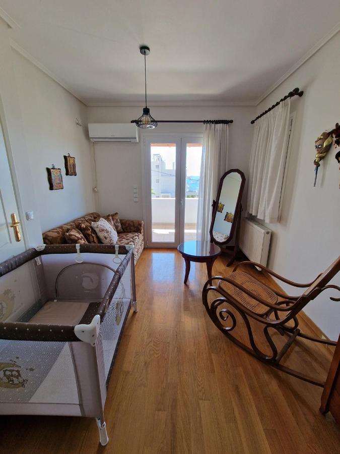 Villa Liana : Luxury Villa With Fantastic Sea View, Near Airport Pórto Ráfti Esterno foto