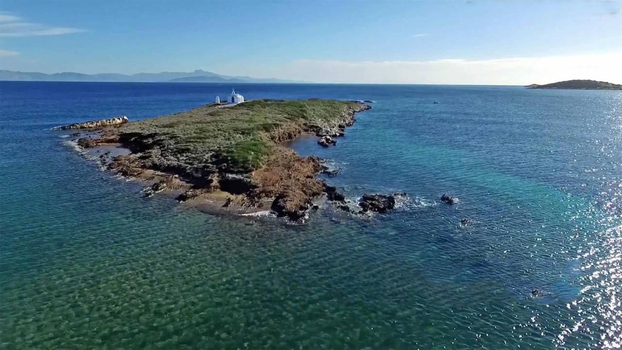 Villa Liana : Luxury Villa With Fantastic Sea View, Near Airport Pórto Ráfti Esterno foto