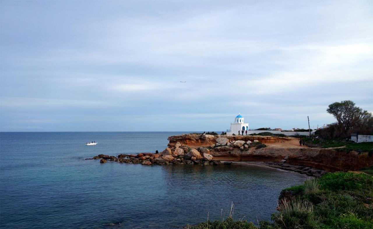 Villa Liana : Luxury Villa With Fantastic Sea View, Near Airport Pórto Ráfti Esterno foto